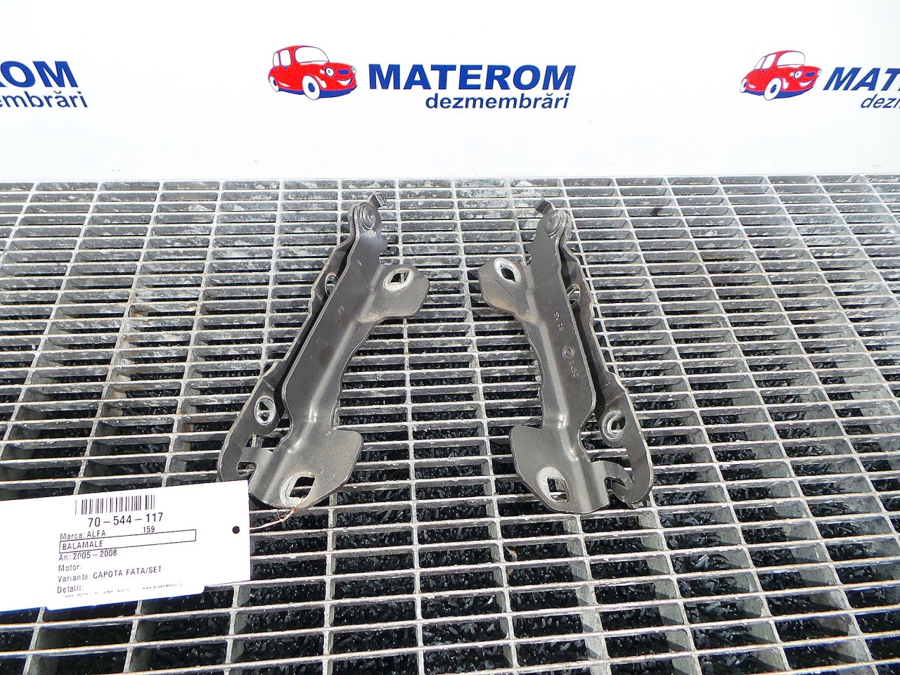 BALAMALE CAPOTA FATA ALFA ROMEO 159 159 - - (2005 2012)