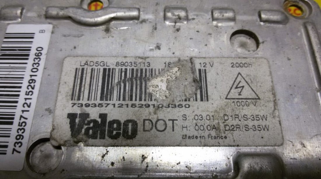 Balast droser calculator far Volvo XC90 S60 S80 V70 XC70 89035114