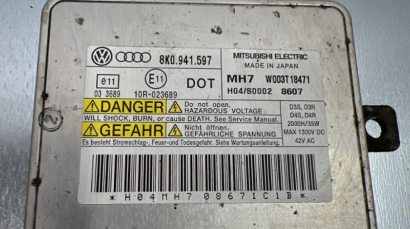 Balast droser xenon Audi A4 B8 Avant 2.0 TDI DPF Multitronic, 143cp sedan 2010 (8K0941597)