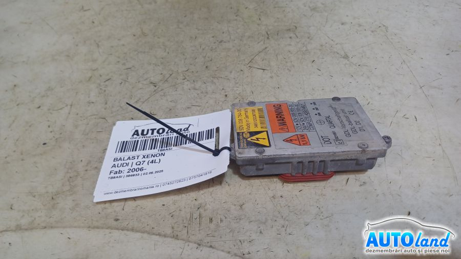 Balast Xenon 5dv00876400 Audi Q7 4L 2006