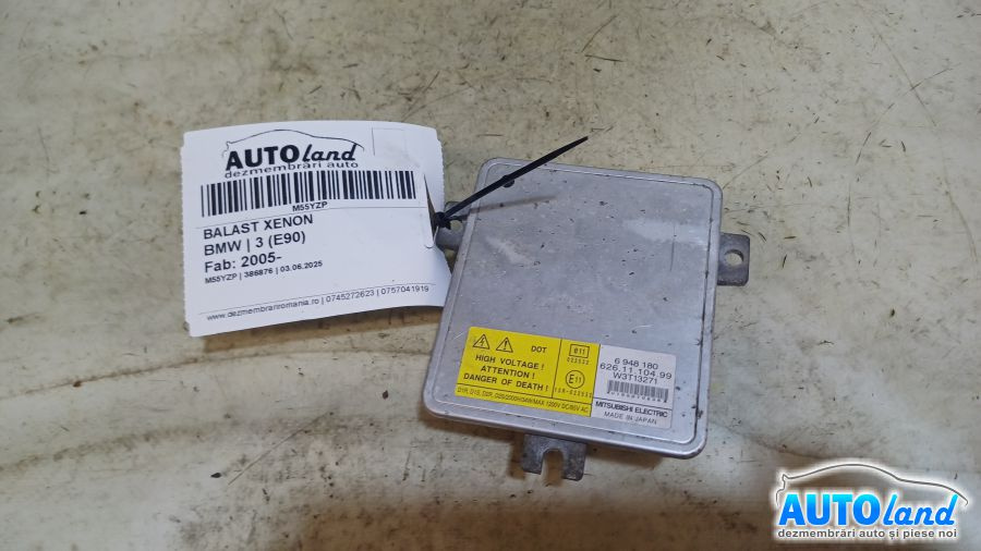 Balast Xenon 6948180 BMW 3 E90 2005