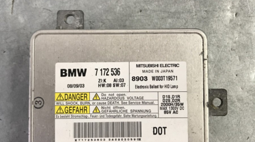 Balast xenon BMW 320d E91 E90 Manual, 177cp sedan 2009 (7172536)