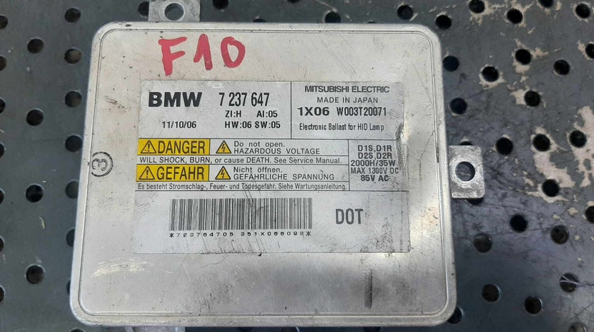 Balast xenon bmw seria 5 f10 f11 7237647