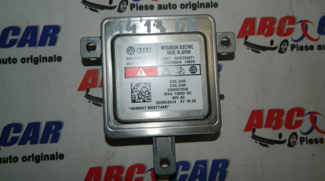 Balast Xenon dreapta Audi A4 B8 cod: 8K0941597E model 2013