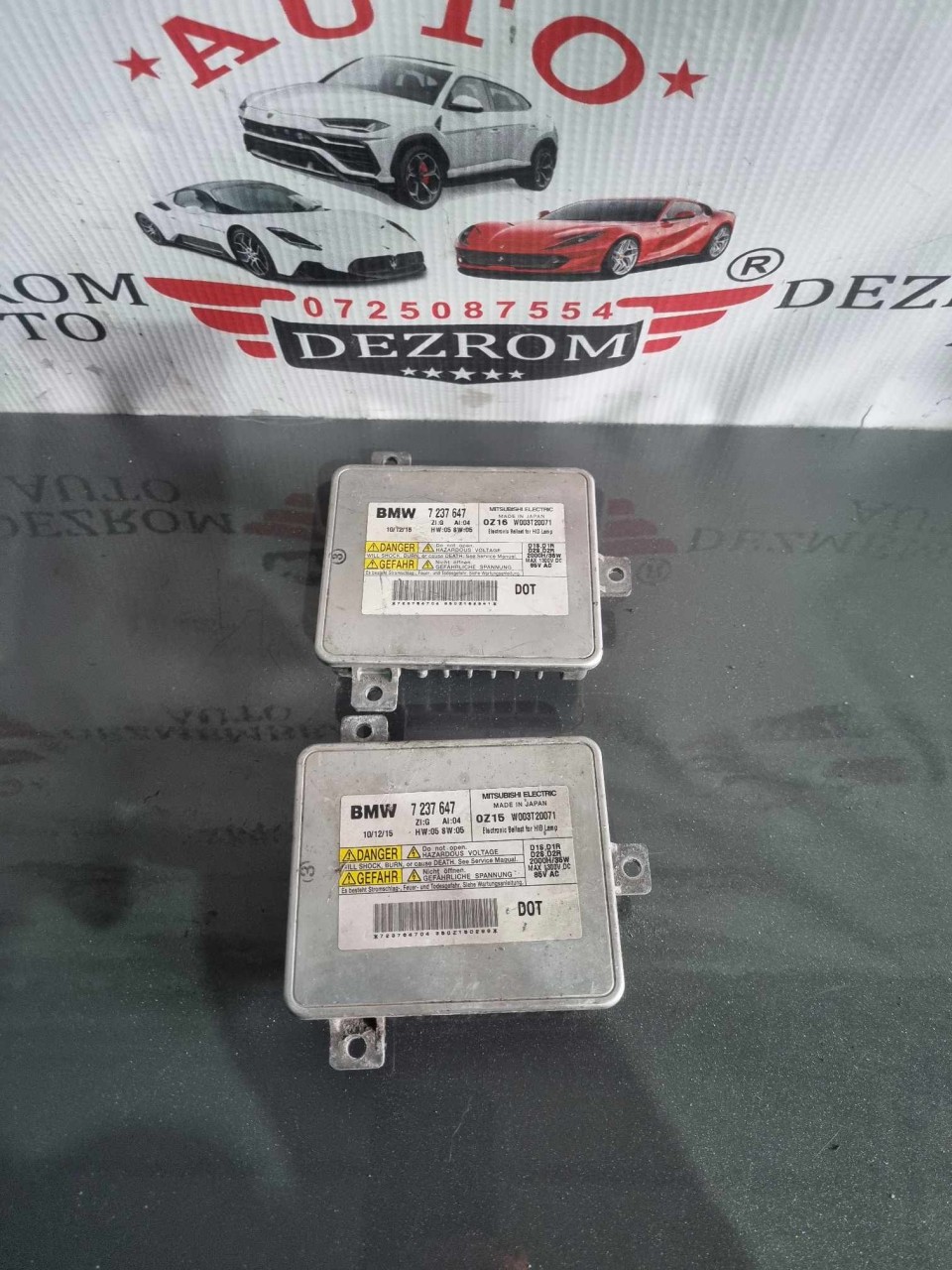 Balast Xenon / Droser 7237647 BMW Seria 5 GT F07