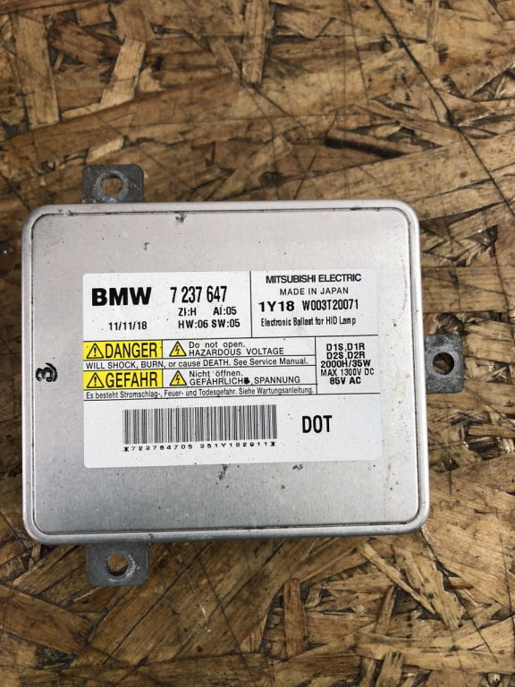 Balast xenon droser BMW 525 d F10 M sedan 2012 (7237647)