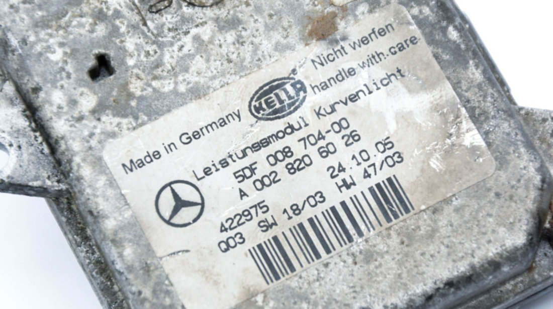 Balast Xenon / Droser Mercedes-Benz CLS (C219) 2004 - 2011 Motorina A0028206026, 5DF008704-00, 5DF00870400