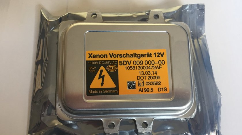 Balast Xenon NOU - BMW Mercedes Range Rover Hella 5dv 009 000-00