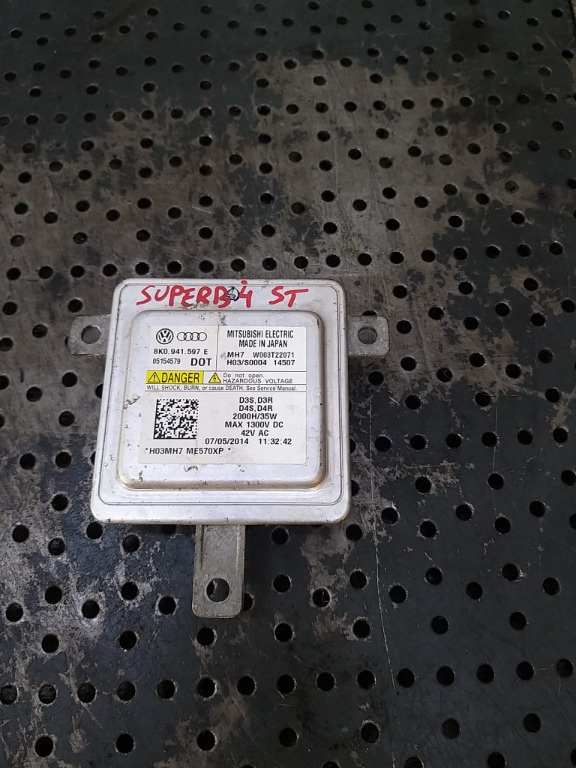 Balast xenon skoda superb 2 facelift 8k0941597e w003t22071