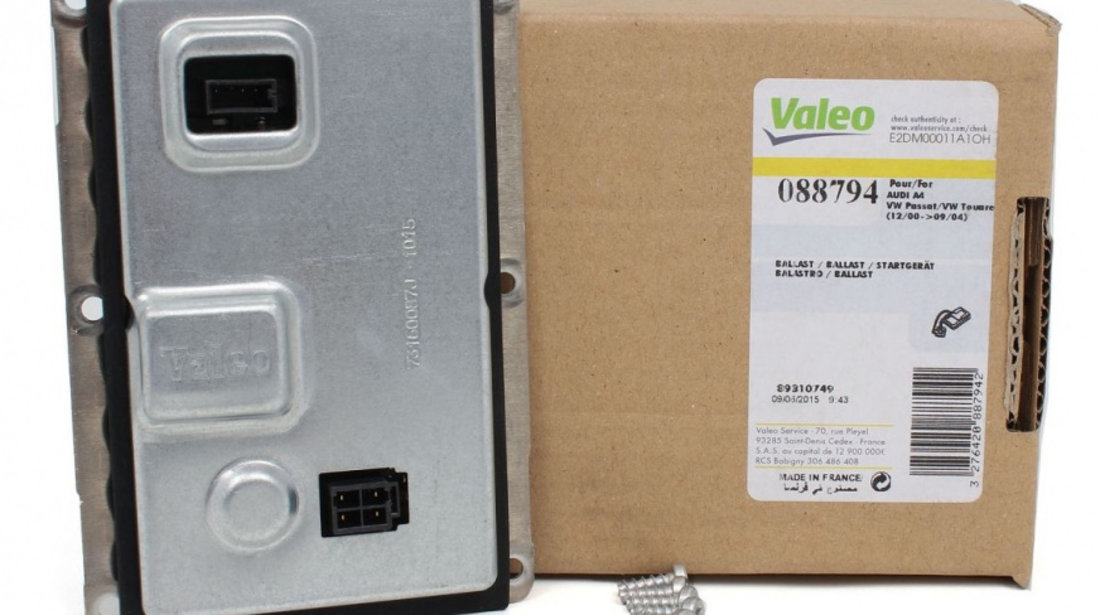 Balast Xenon Valeo Audi A4 B6 2000-2005 088794