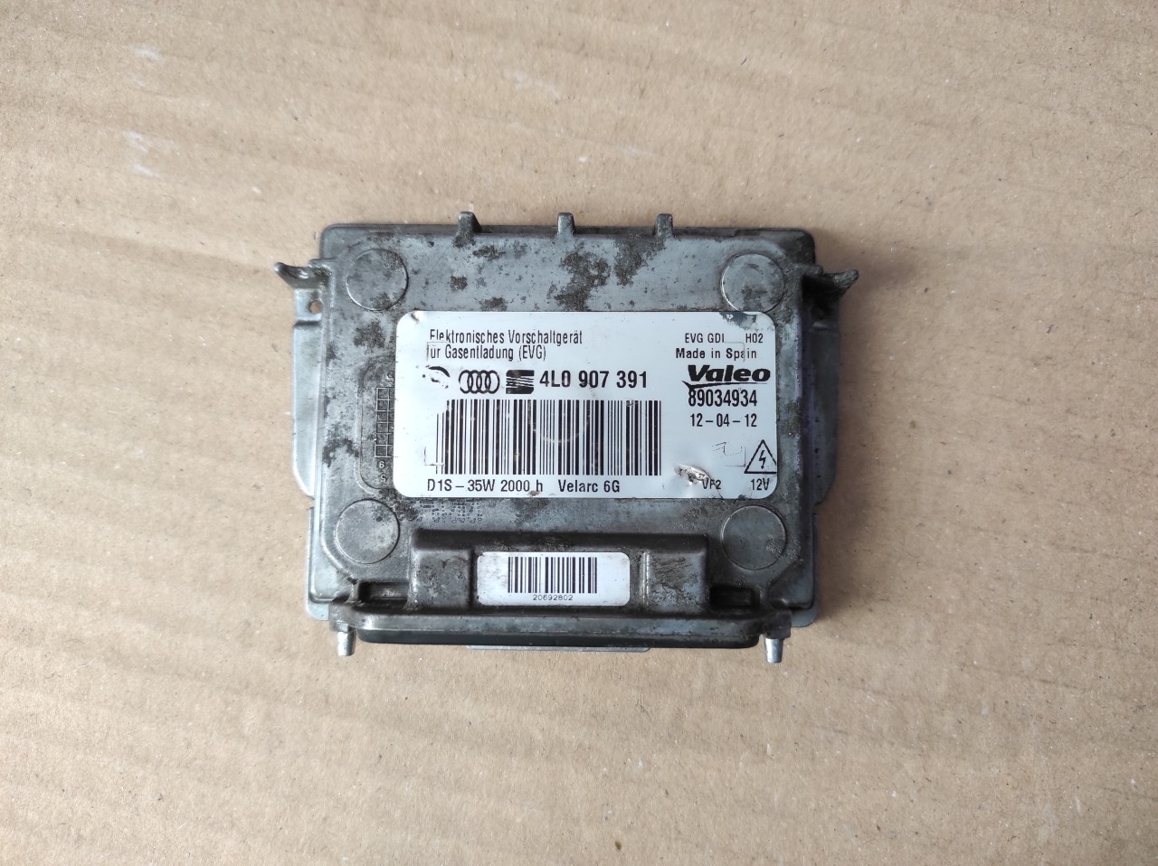 Balast Xenon VW Passat B6 Audi Q7 4L (2006-2011) cod 4L0907391 / 89034834