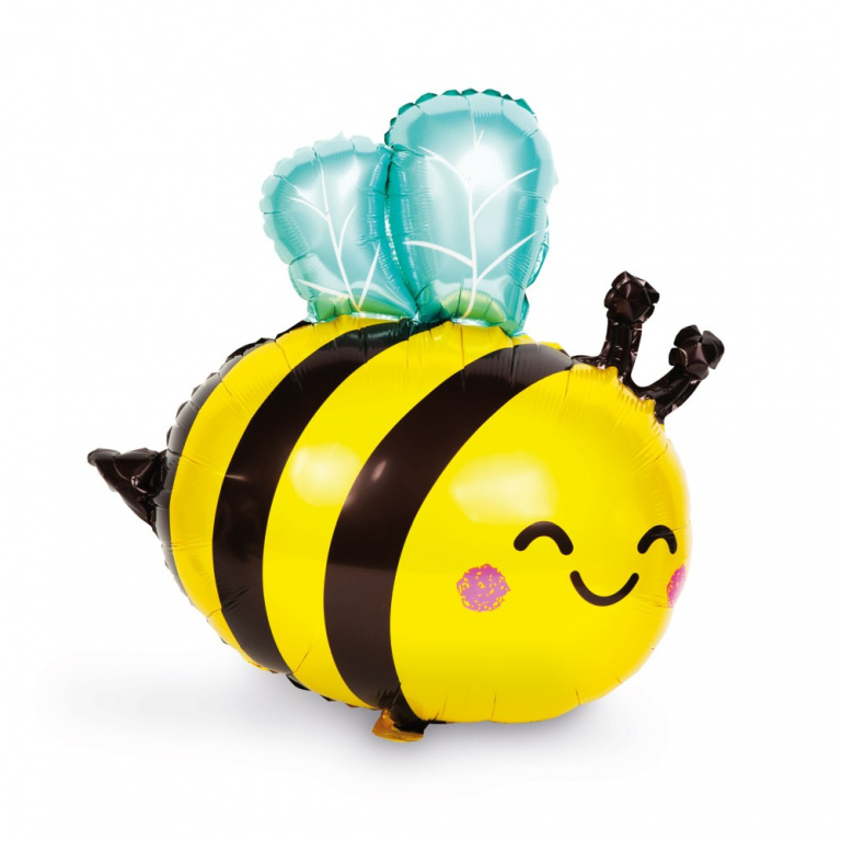Balon din folie de aluminiu - albină - 65 x 81 cm 58241L