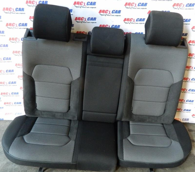 Bancheta spate completa din material + alcantara Volkswagen Passat B7 2010-2014