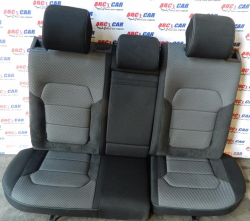 Bancheta spate completa din material + alcantara Volkswagen Passat B7 2010-2014