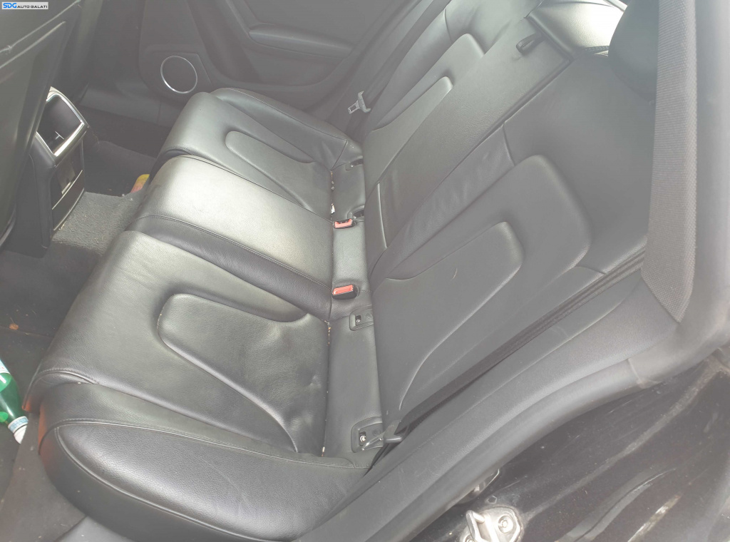 Bancheta Spate Sezut cu Spatar Pasageri Piele Neagra Audi A5 8T Sportback 2008 - 2016 [K5791] [K5794]