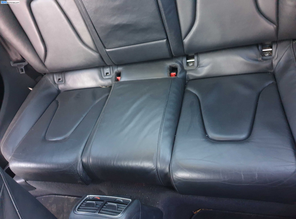 Bancheta Spate Sezut cu Spatar Pasageri Piele Neagra Audi A5 Coupe 2008 - 2016 [K1475]