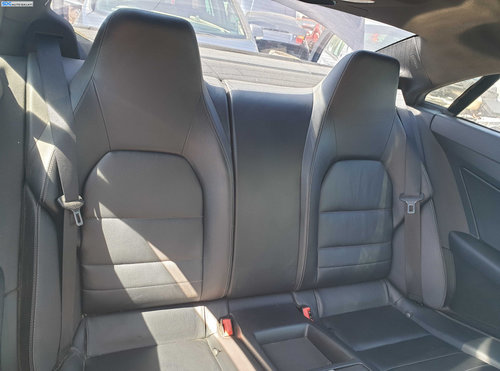 Bancheta Spate Sezut cu Spatar Piele Neagra Mercedes Clasa E Class W207 A207 C207 Coupe Cabrio 2009 ...