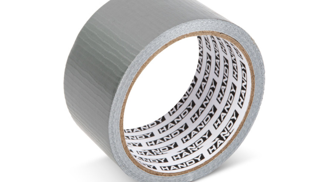 Bandă adezivă generală - cu fir textil - argintie - 10 m x 48 mm 11081B