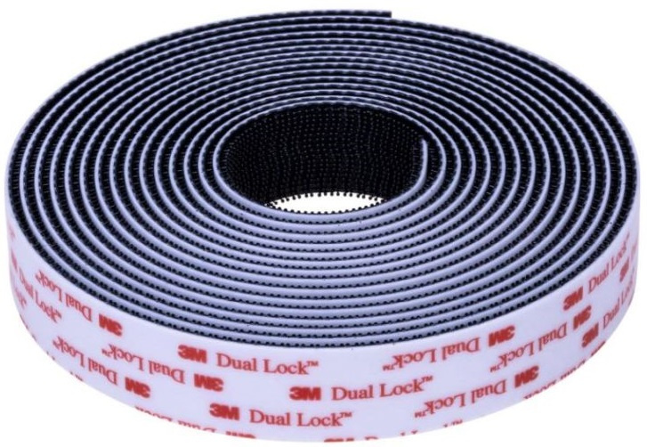 Banda Adeziva Cu Scai Negru Profirs 10M 0RS-3550-25/10