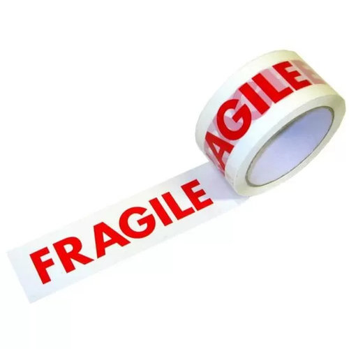 BANDA ADEZIVA / SCOTH / SCOCI - FRAGIL / FRAGILE LATIME 50mm LUNGIME 60m ⭐⭐⭐⭐⭐