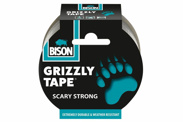 BANDA ADEZIVA TEXTURATA ARGINTIE PENTRU Reparatie 48 MM X 10 M 490020 BISON
