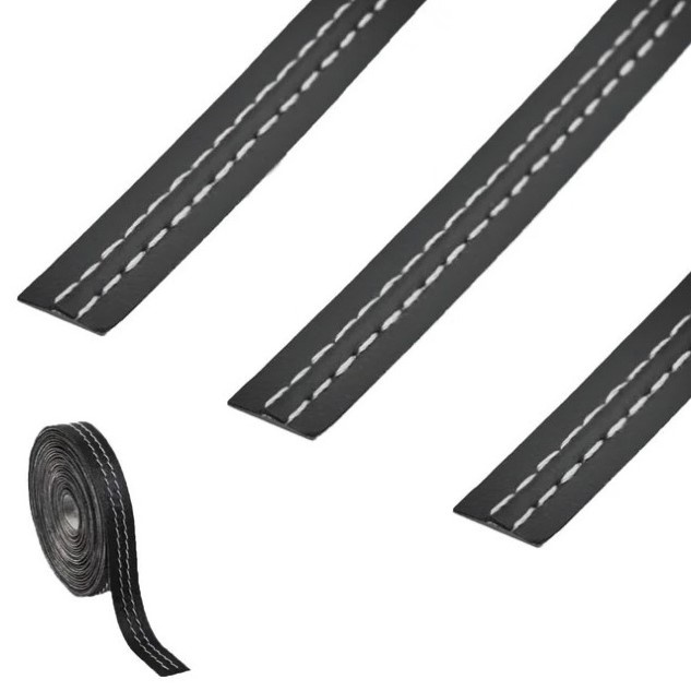 Banda Autoadeziva Imitatie Piele Neagra 