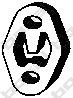 Banda cauciuc, sistem de esapament FORD C-MAX (DM2) (2007 - 2016) BOSAL 255-017 piesa NOUA