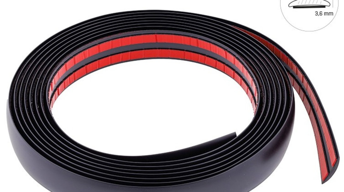 Banda Decorativa Negru Mat 30MMX5M Carmotion 63773