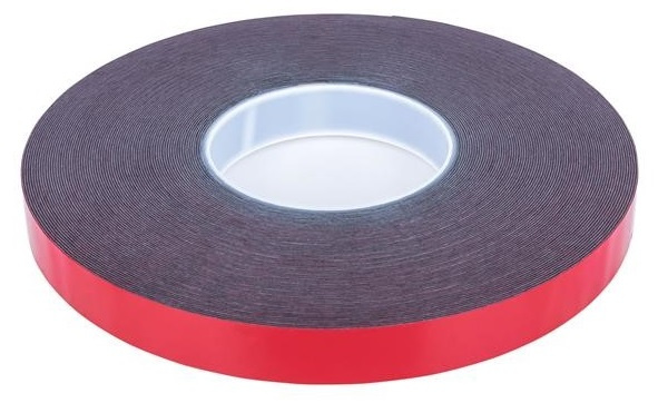 Banda Dublu Adeziva Acrilica Rosu Profirs 0RS-20-9MM