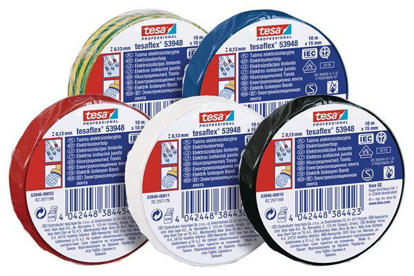 Banda Electroizolatoare Neagra 20m/19mm Tesa 53988-00011-00