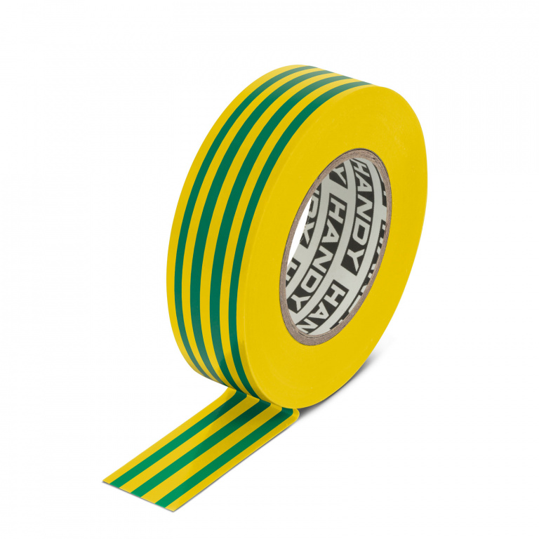 Banda izolatoare- 19 mm x 20 m - Galben/Verde 11097X