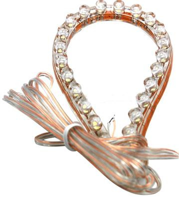 Banda Led Siliconica 24CM Albastru 894892