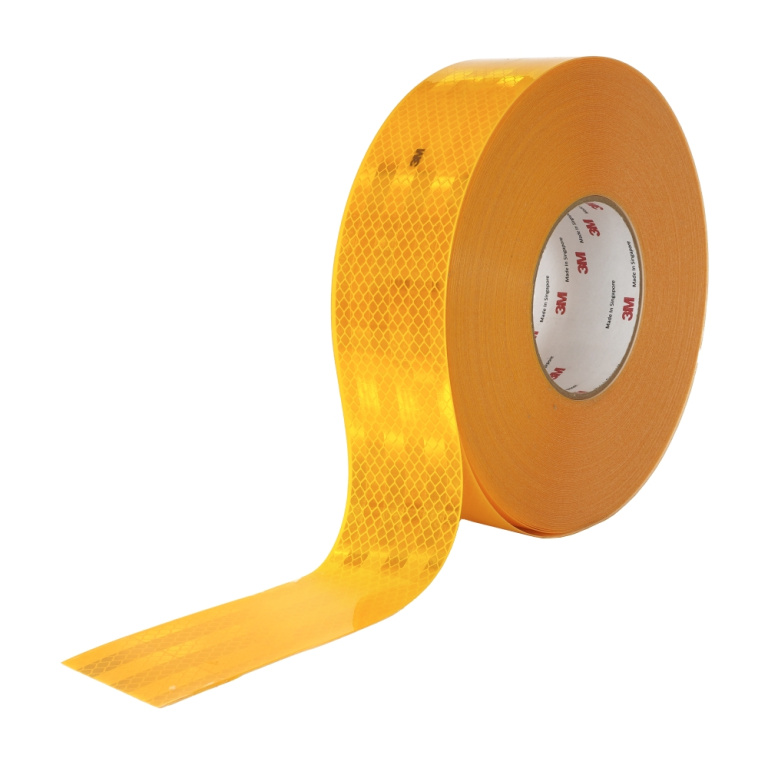Banda Reflectorizanta 3m 983-71 Galben 53.5mmx50m Ece 104 Mega Drive 104240