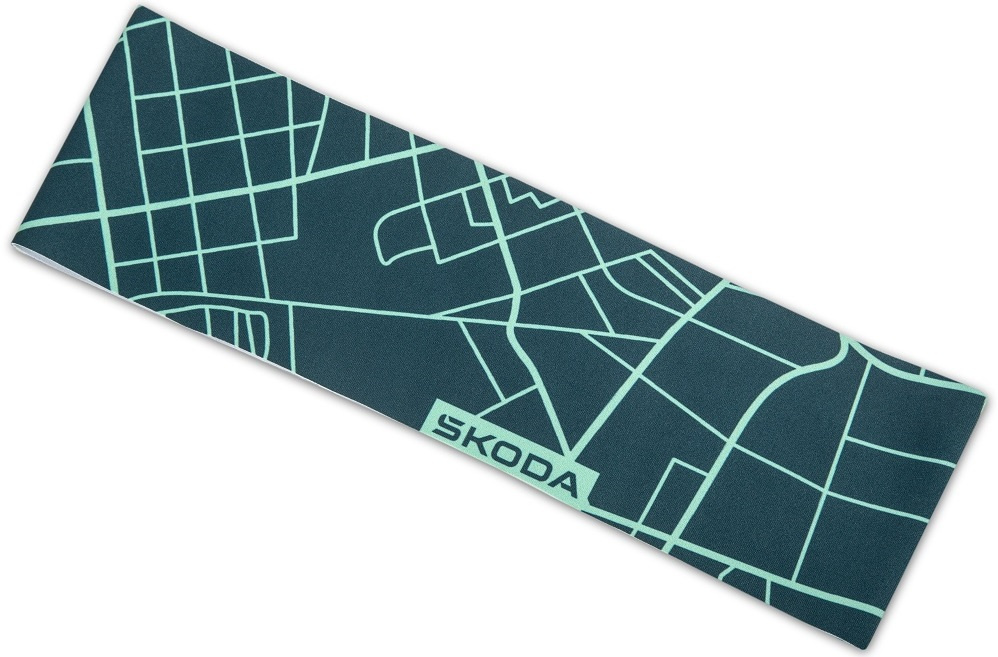 Bandana Sport Unisex Oe Skoda Verde Smarald 6U0084302A