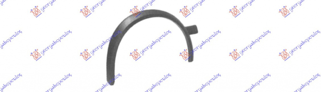 Bandou Aripa Fata - Vw Golf Ii Manhatan 1988 , 191853717a
