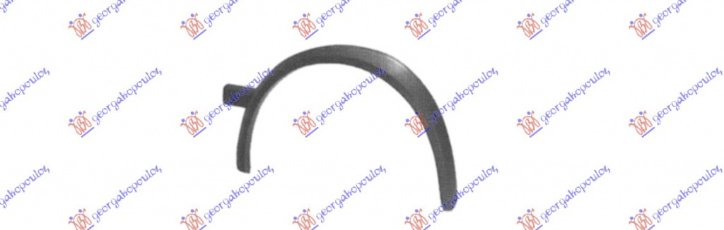 Bandou Aripa Fata - Vw Golf Ii Manhatan 1988 , 191853718a