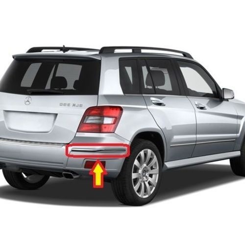 Bandou cromat bara spate dreapta Mercedes GLK X204