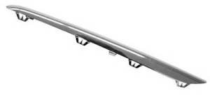 Bandou cromat grila radiator stanga Mercedes CLA 117 13-16