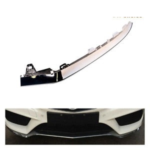 Bandou cromat lateral dreapta bara fata AMG Mercedes E Class W212 facelift