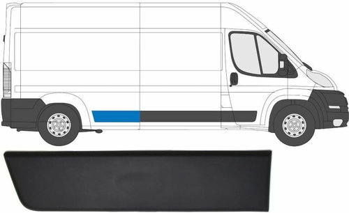 Bandou Lateral Spate Dreapta Am Peugeot Boxer 3 2006→ 735422845