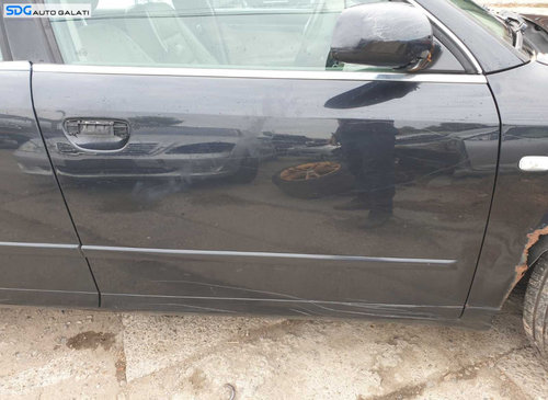 Bandou Ornament Plastic Inferior de pe Usa Portiera Dreapta Fata Audi A4 B6 2001 - 2005 [C1758]
