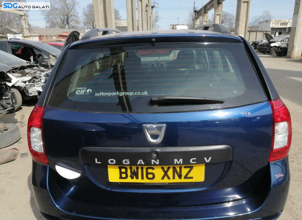 Bandou Ornament Plastic Suport Maner Deschidere Lampi Numar de pe Haion Haion Portbagaj Dacia Logan 2 MCV 2012 - 2016