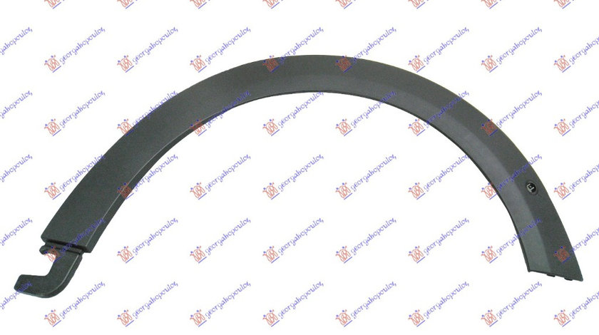 Bandou/OverFender Aripa Dreapta (W/PDC) Mini Cabrio (F57) 2015 2016 2017 2018 2019 2020 2021