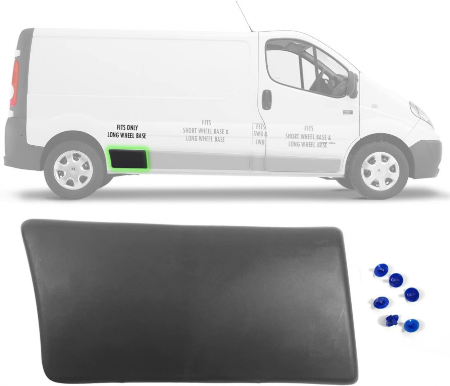 Bandou Panou Lateral Spate Dreapta Oe Renault Trafic 2 2001-2014 4408634