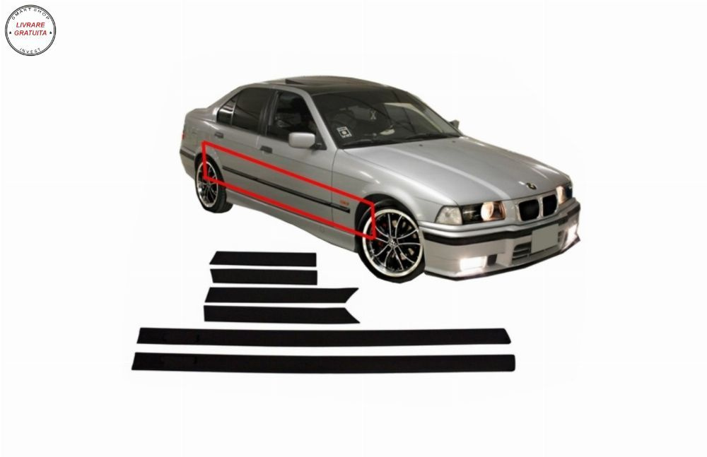 Bandouri Laterale BMW E36 3 Series Limousine Touring (1991-1998) Sport M3 Design- livrare gratuita