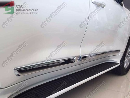 BANDOURI LATERALE CROMATE TOYOTA LAND CRUISER FJ200 2008-2018 [2016 DESIGN][4-BUC]
