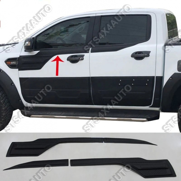 BANDOURI LATERALE PENTRU FORD RANGER T6 T7 T8 2012-2022 MB [4-BUC] [UPPER]