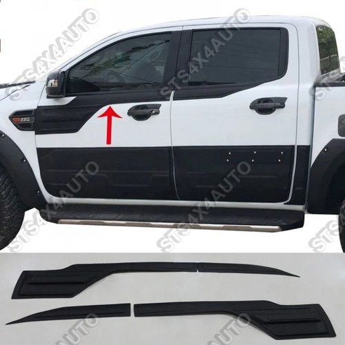 BANDOURI LATERALE PENTRU FORD RANGER T6 T7 T8 2012-2022 MB [4-BUC] [UPPER]