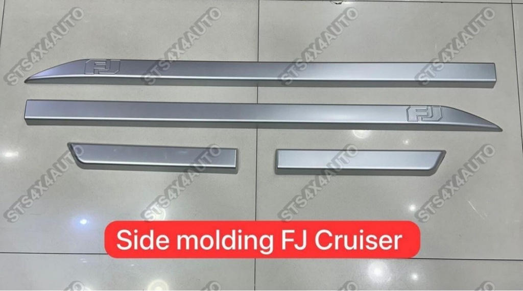 BANDOURI LATERALE PENTRU TOYOTA FJ CRUISER 2007-2021 [4-BUC][SLIM TIP]