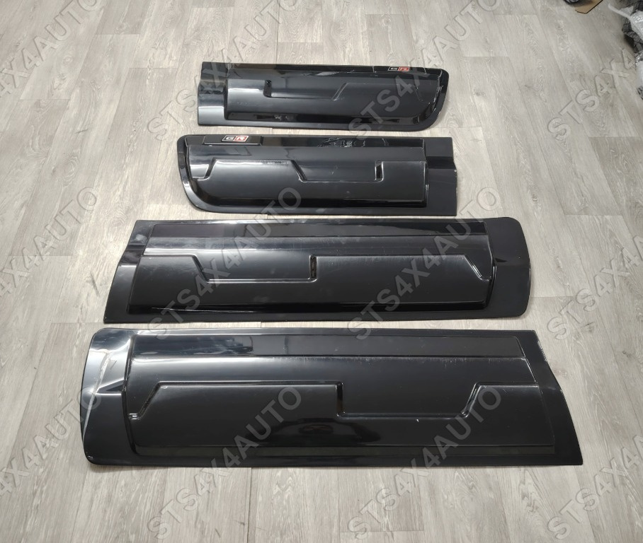 BANDOURI LATERALE PENTRU TOYOTA HILUX VIGO 2005-2015 MB [GR LOOK] [4-BUC] [V4]